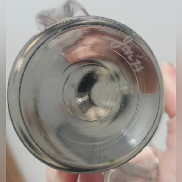 Vintage 1974 Penguin Crystal Art Glass Hand-Blown Figurine Paperweight Clear 6" - Picture 8 of 11